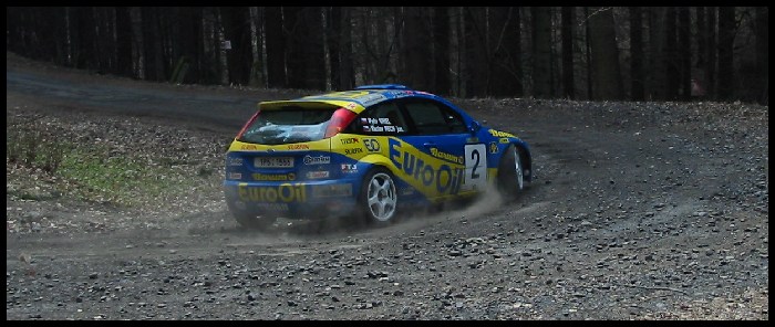 Valašska rally #1 - Focus WRC - Pech