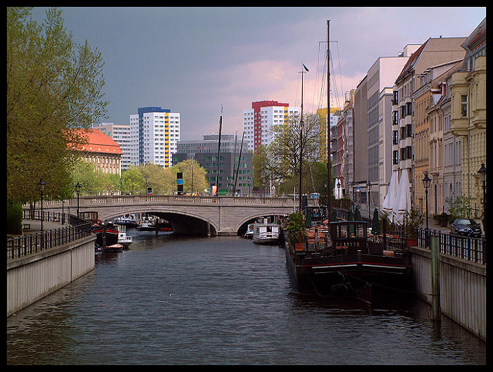 Berlin před deštěm
