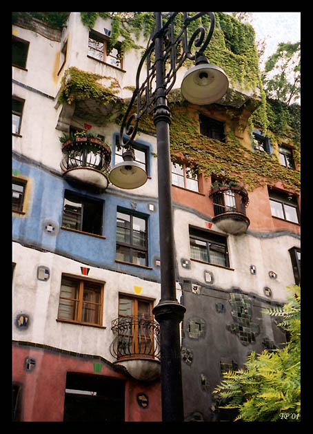 Hundertwasser Haus, Wien