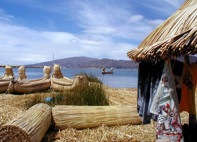 Na jezeře Titicaca