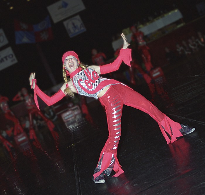 Z taneční soutěže ...