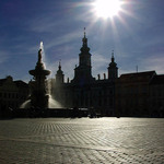 Náměstí v CB po Xté