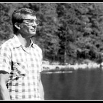 Upřený pohled do dáli