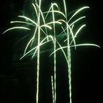 Slavkov a ohňostroj