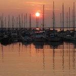 harbour sunset