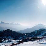 Itálie, lyžování, pohodička