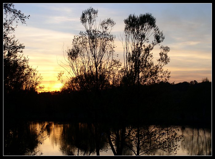 Sunset...
