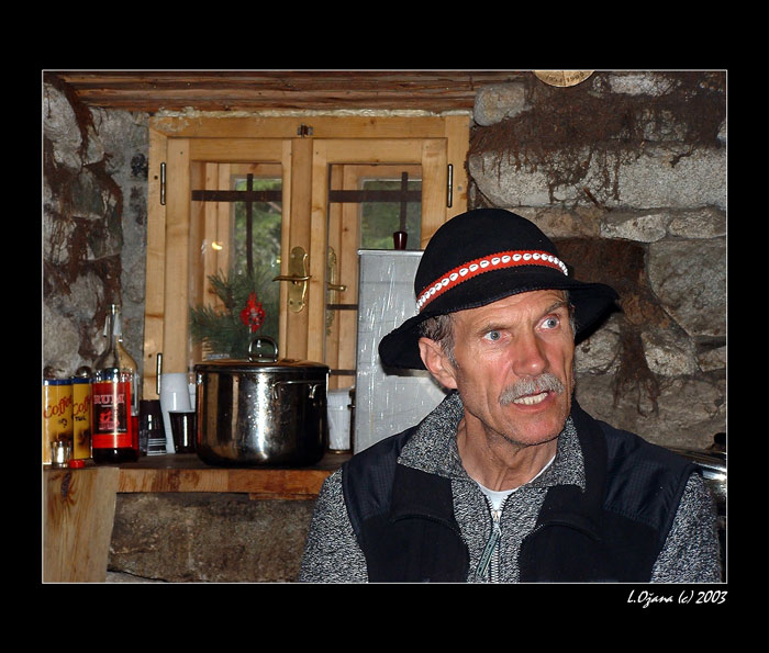 Peter-chatař,horský vůdce,šerpa a učitel