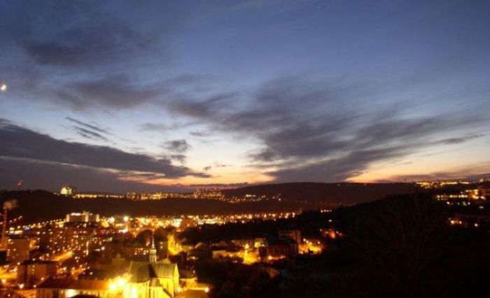 Soumrak nad Brnem