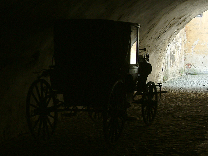 Černý kočár