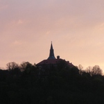 ..:: Vychod slunce na zámkem Zeléná Hora ::..