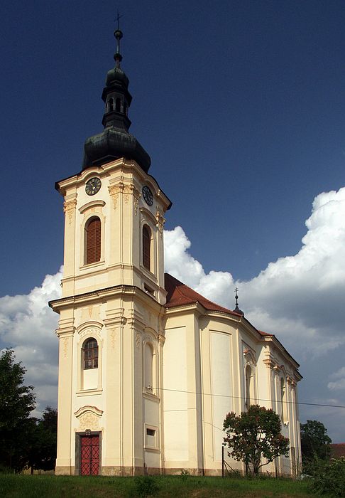 kostel - Město Touškov