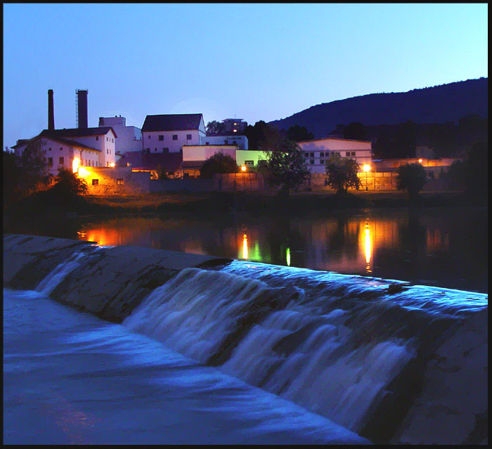 Soumrak padá na Beroun