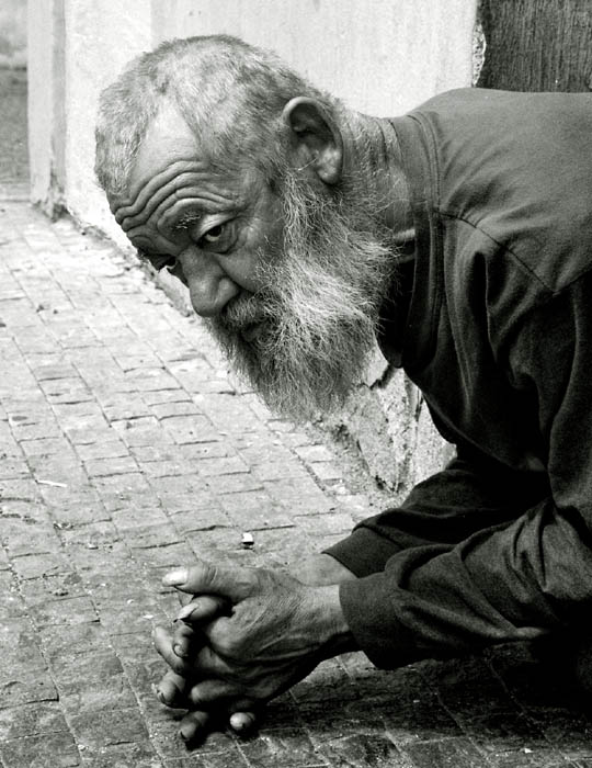 žebrák nebo apoštol.....