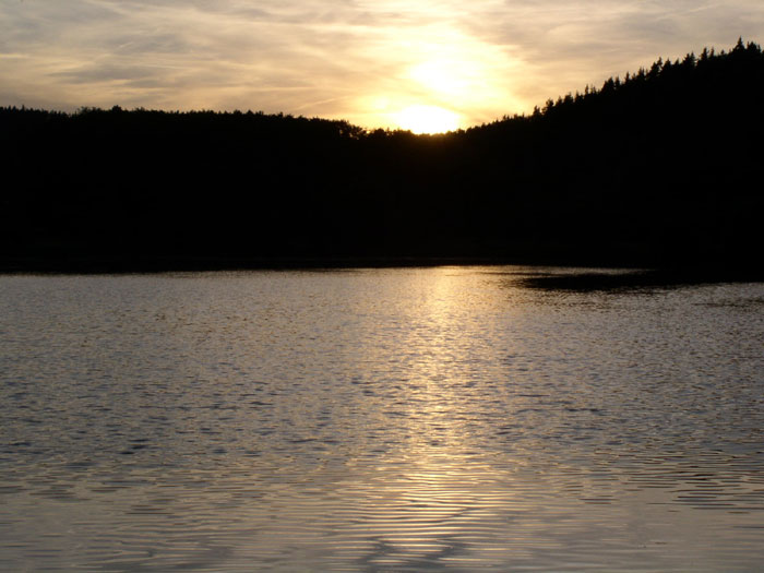 sunset nad Valchou