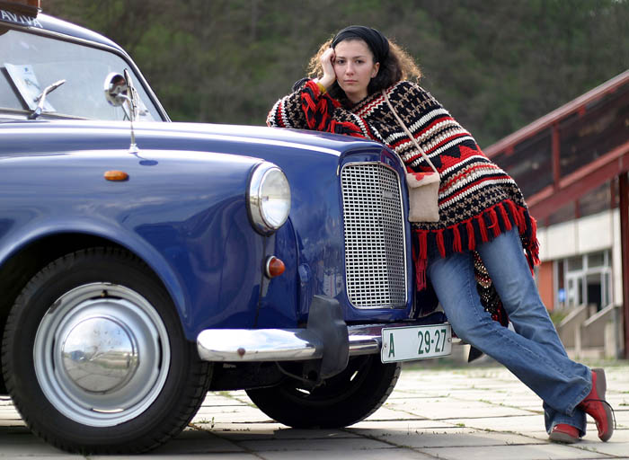 zena a auto
