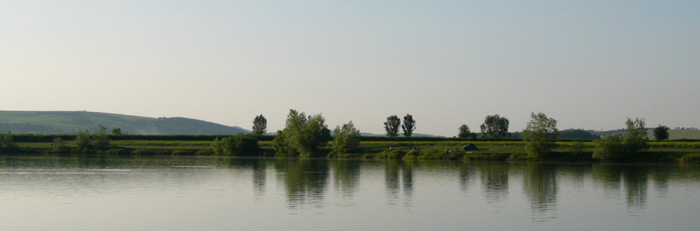 U vody