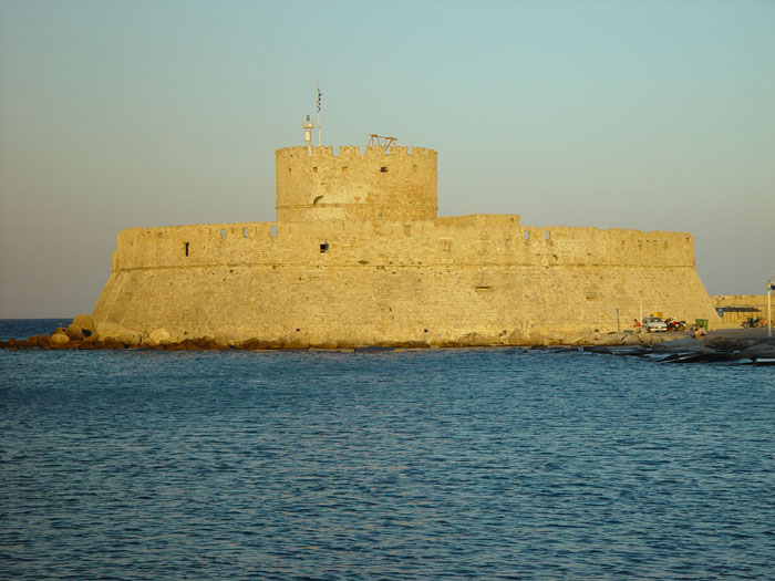 pevnost na Rhodosu