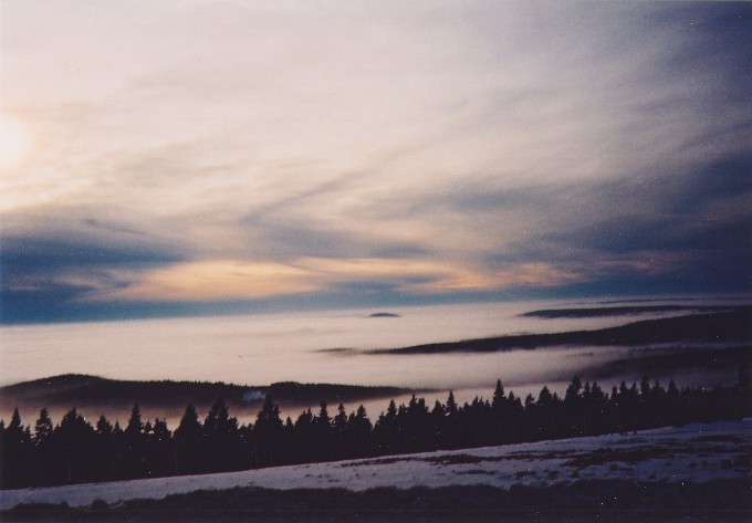 Ráno nad Božím Darem