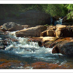 Peřeje Černé Říčky.