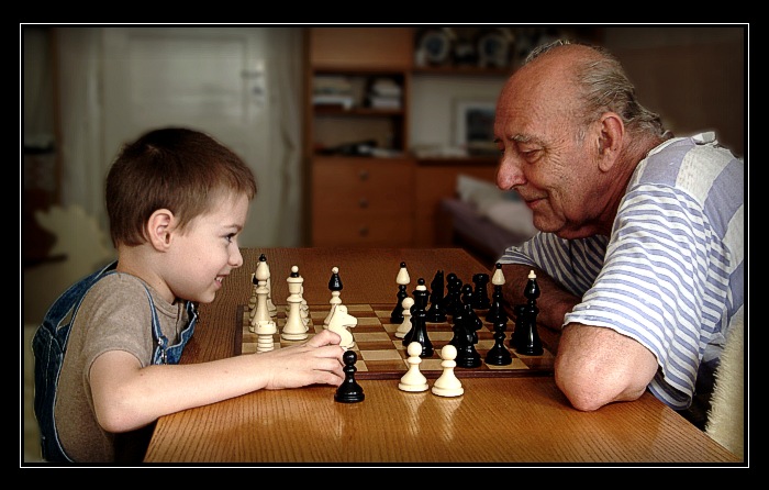  Dědo, máš ŠACH ...!!!