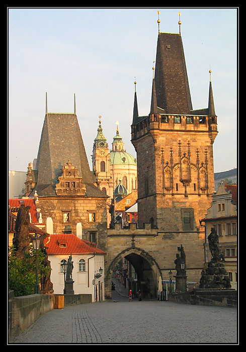 pražská pohlednice
