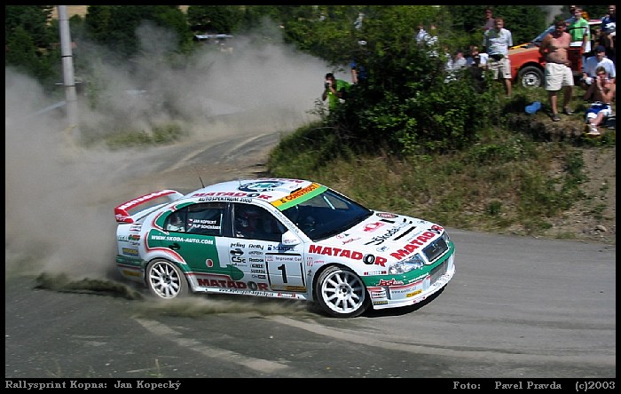 Rallysprint Kopná: Kopecký