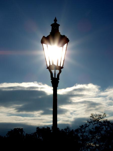 Slnko v lampe