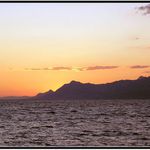 Zapad slunce v Makarske