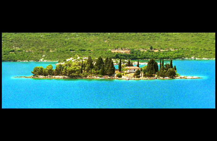 Eine Insel.