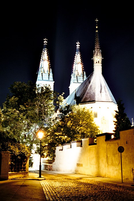 Noční Vyšehrad