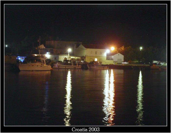 Prístav v noci...