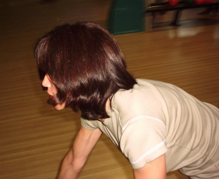 V akci na bowlingu!