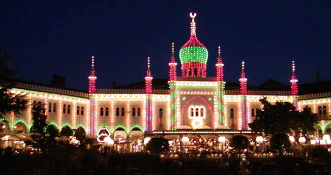 Dánsko - Tivoli (jinak)
