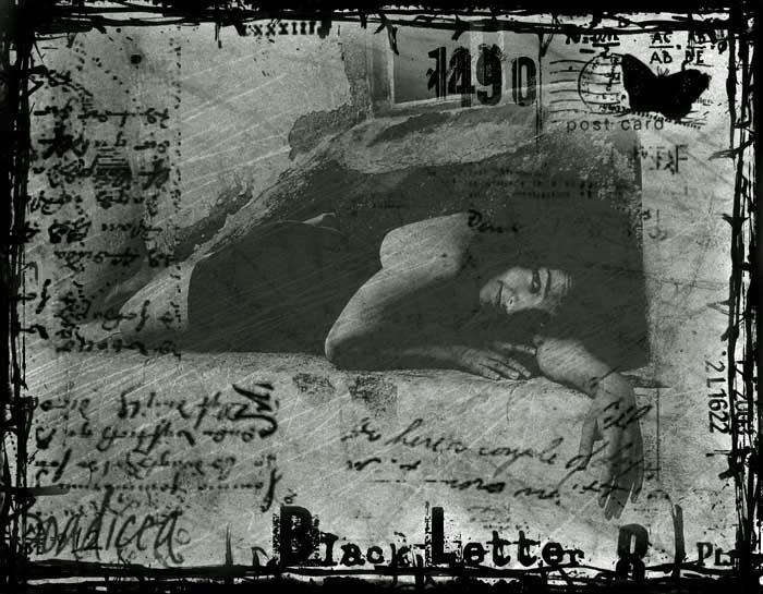 black letter