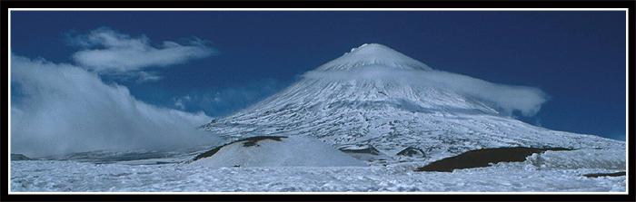 Sopka Ključevskaja na jaře II.