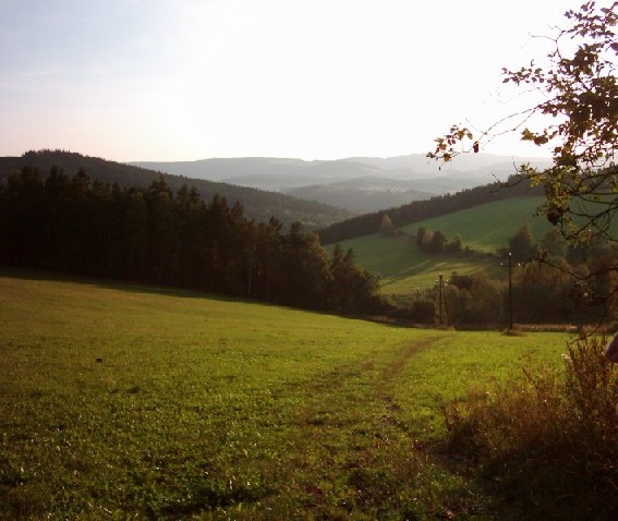 šumavský podvečer