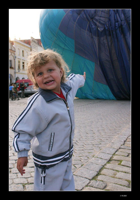 hele, balón....