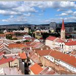 Pohľad na Košice z veže Dómu sv. Alžbety