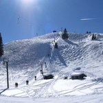 Lyžování na Dachsteinu