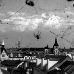 Pavoučí výhled na Prahu...