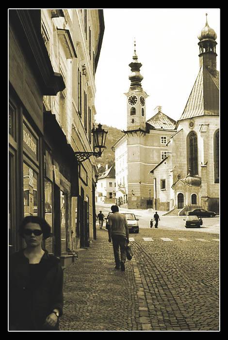 Just keep on walking in Banska Stiavnica