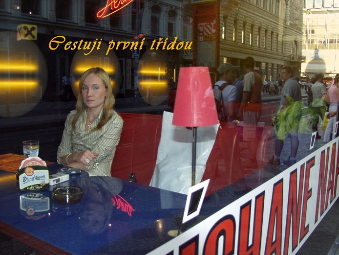 V rychlíku cestuji první třídou