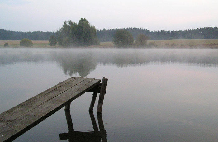 Podzim u rybníka
