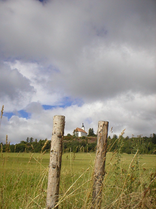 Kostel zaměřen