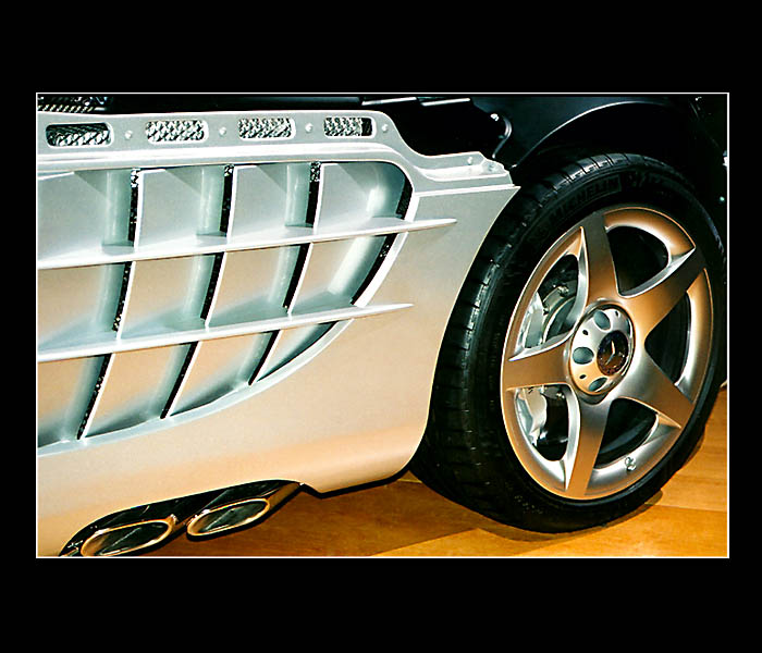 Mercedes SLR-detail