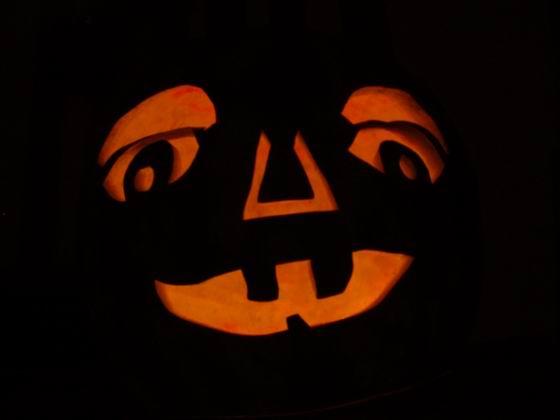 haloweenský meloun :-)