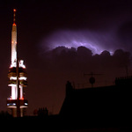 Bouřka nad Žižkovem