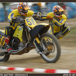 Motion on the sport field - sidecarcross II.