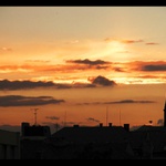 Podzim nad střechami